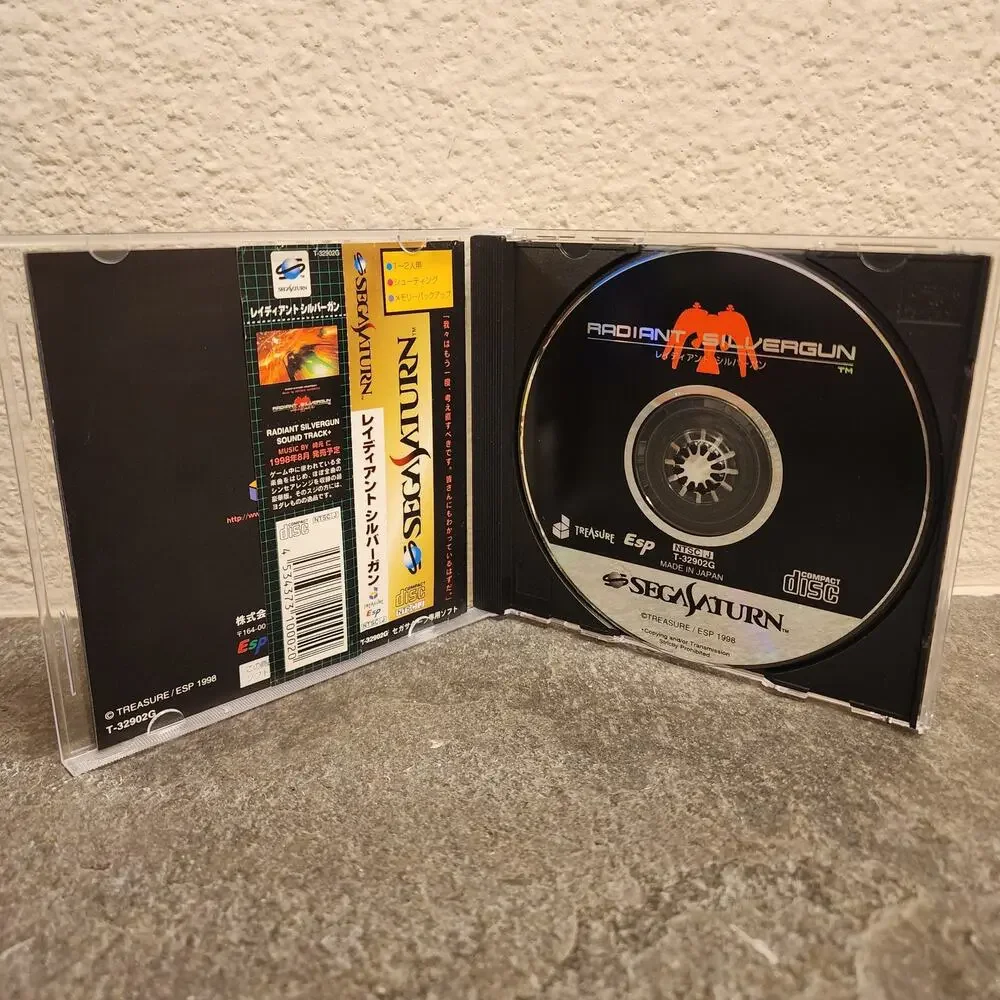 Game - Radiant Silvergun (CIB+) - Saturn [JAP Import] - Sega - Treasure
